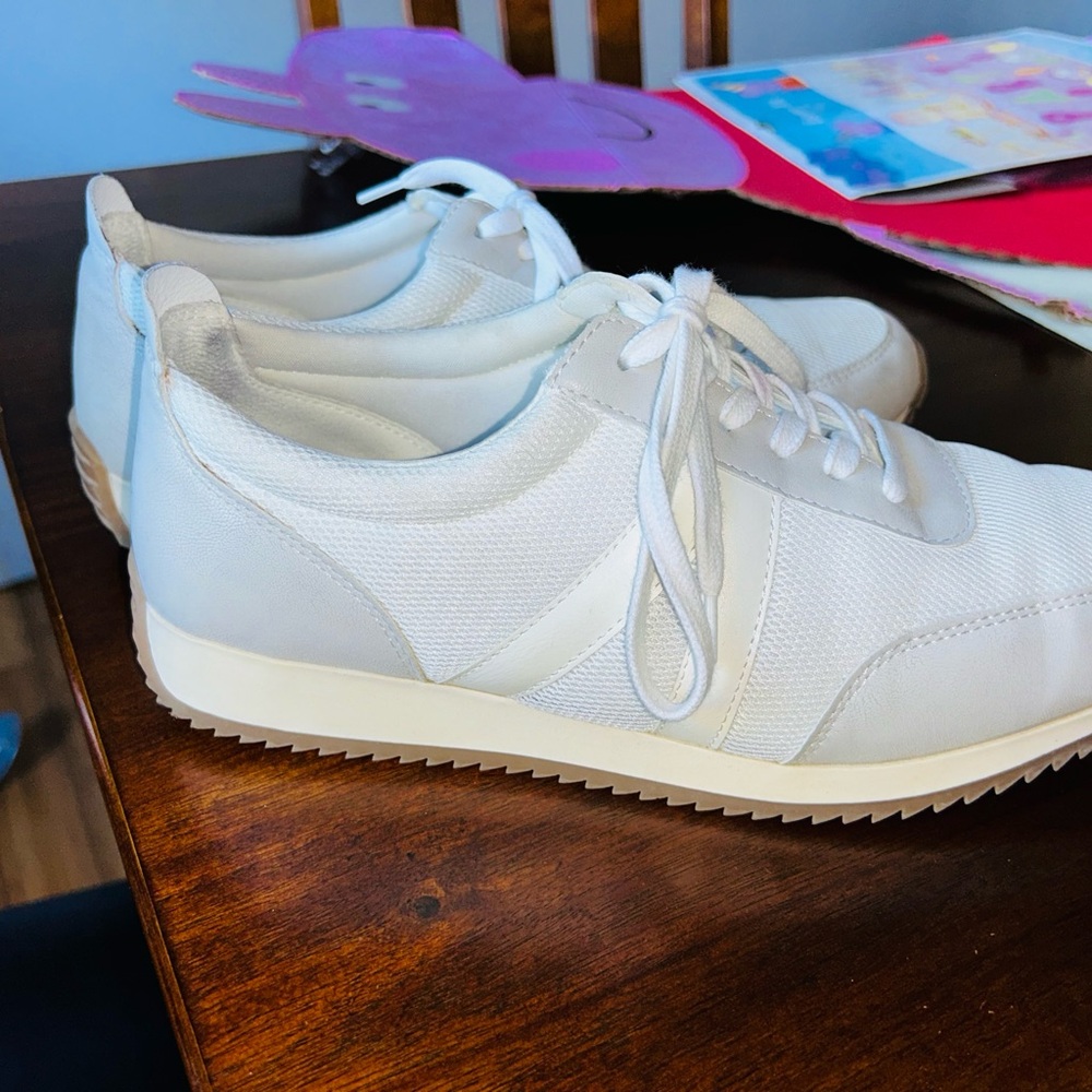 White Athletic Sneakers